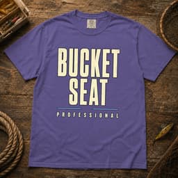 Bucket Seat Professional t-shirt in Black, thumbnail 6