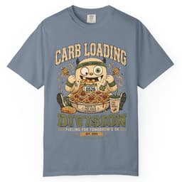 Carb Loading Division t-shirt in Espresso, thumbnail 8