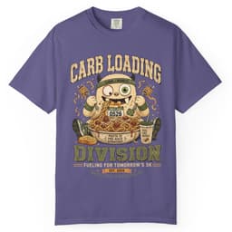 Carb Loading Division t-shirt in Espresso, thumbnail 6