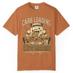 Carb Loading Division t-shirt in Espresso, thumbnail 11