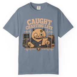 Charting After Dark t-shirt in Black, thumbnail 8