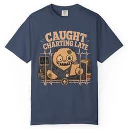 Charting After Dark t-shirt in Black, thumbnail 2
