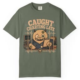 Charting After Dark t-shirt in Black, thumbnail 5