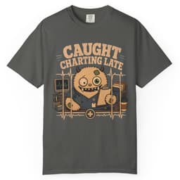 Charting After Dark t-shirt in Black, thumbnail 4