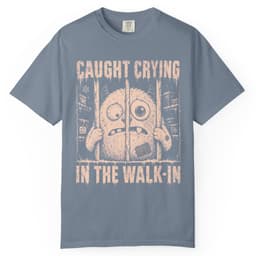 Walk-In Cry Session t-shirt in Blue Jean, thumbnail 1