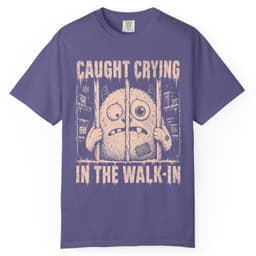 Walk-In Cry Session t-shirt in Blue Jean, thumbnail 7