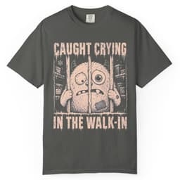 Walk-In Cry Session t-shirt in Blue Jean, thumbnail 5