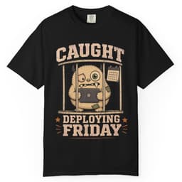 Friday Deploy Suspect t-shirt in Espresso, thumbnail 2