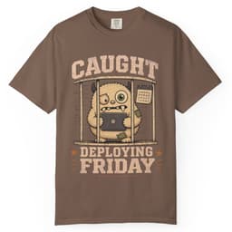 Friday Deploy Suspect t-shirt in Espresso, thumbnail 1
