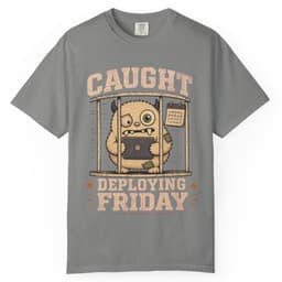 Friday Deploy Suspect t-shirt in Espresso, thumbnail 7