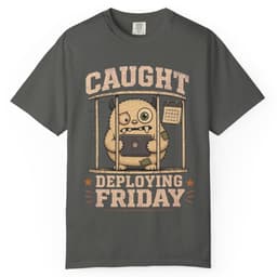 Friday Deploy Suspect t-shirt in Espresso, thumbnail 4