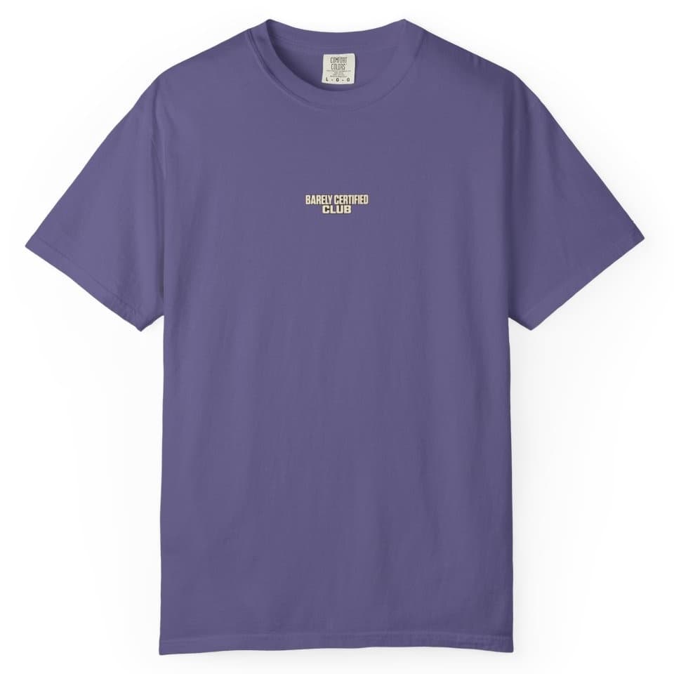 Caught Depreciating Land Premium t-shirt in Yam, photo 14