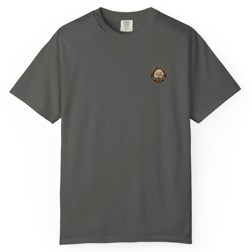 Caught In The Kitchen Again t-shirt in Black, photo 6