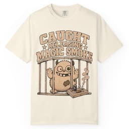 Magic Smoke Mugshot t-shirt in Midnight, thumbnail 10