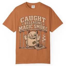 Magic Smoke Mugshot t-shirt in Midnight, thumbnail 11