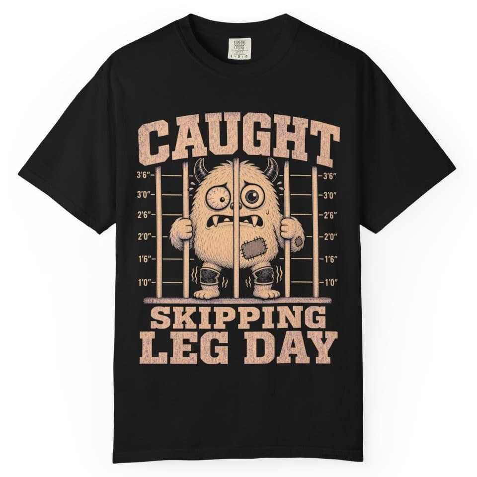 Leg Day Lineup t-shirt in Midnight, photo 2