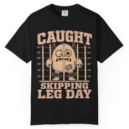 Leg Day Lineup t-shirt in Midnight, thumbnail 2