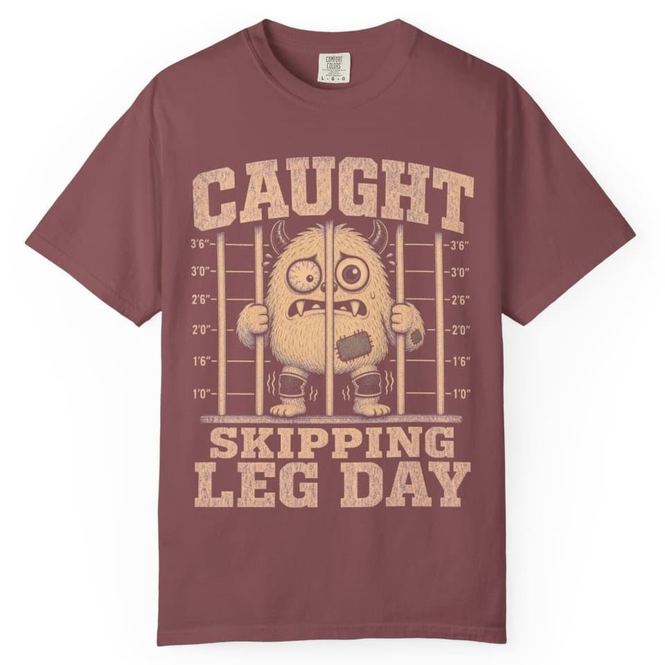 Leg Day Lineup t-shirt in Midnight, photo 9