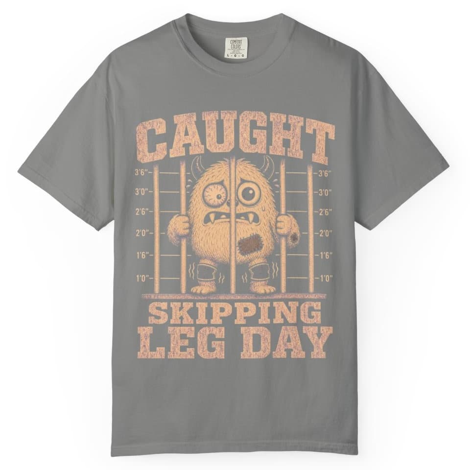 Leg Day Lineup t-shirt in Midnight, photo 7