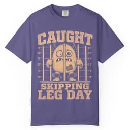 Leg Day Lineup t-shirt in Midnight, thumbnail 6