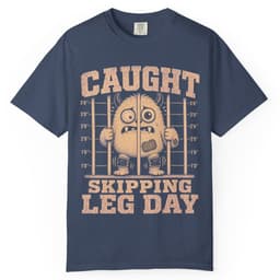 Leg Day Lineup t-shirt in Midnight, thumbnail 1