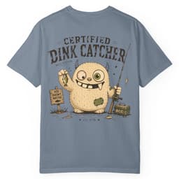 Certified Dink Catcher t-shirt in Pepper, thumbnail 15