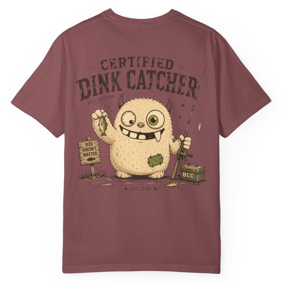 Certified Dink Catcher t-shirt in Pepper, photo 17