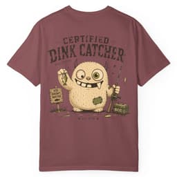 Certified Dink Catcher t-shirt in Pepper, thumbnail 17