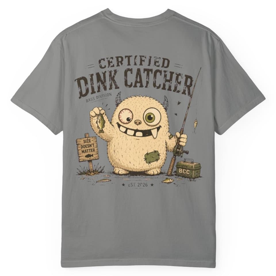 Certified Dink Catcher t-shirt in Pepper, photo 13