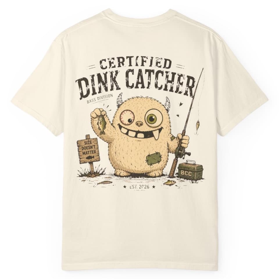 Certified Dink Catcher t-shirt in Pepper, photo 19