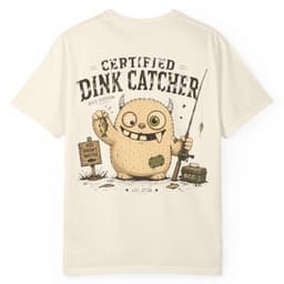 Certified Dink Catcher t-shirt in Pepper, thumbnail 19