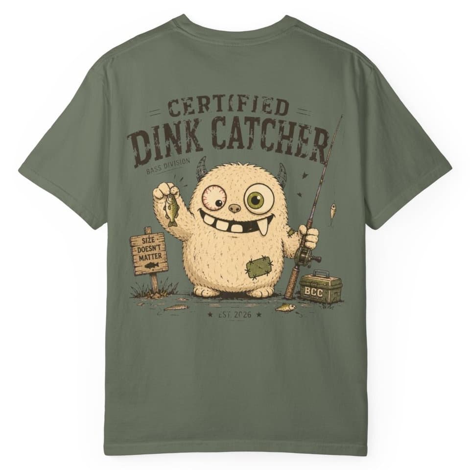 Certified Dink Catcher t-shirt in Pepper, photo 9