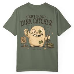 Certified Dink Catcher t-shirt in Pepper, thumbnail 9