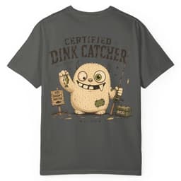 Certified Dink Catcher t-shirt in Pepper, thumbnail 1