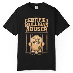 Certified Mulligan Abuser t-shirt in Midnight, thumbnail 2