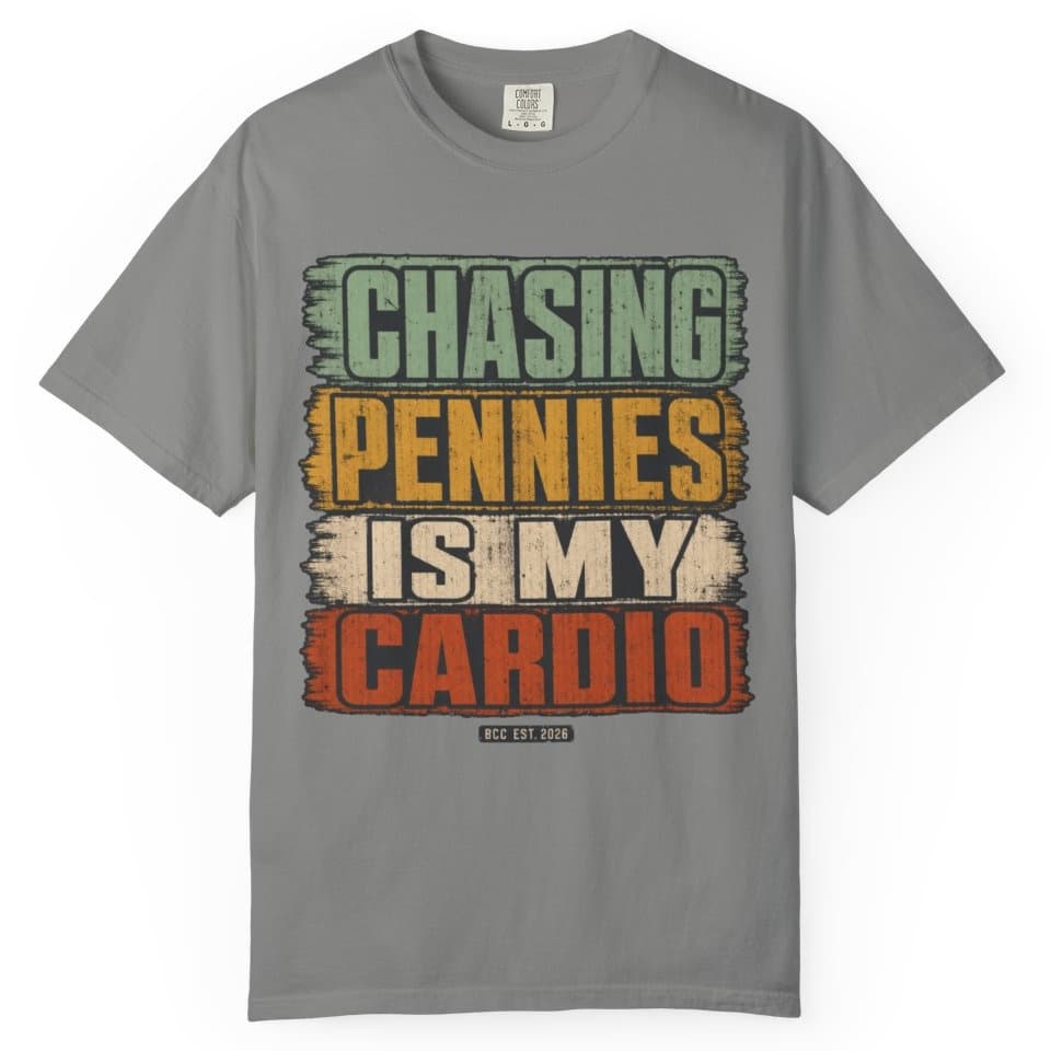 Chasing Pennies Cardio t-shirt in Espresso, photo 7