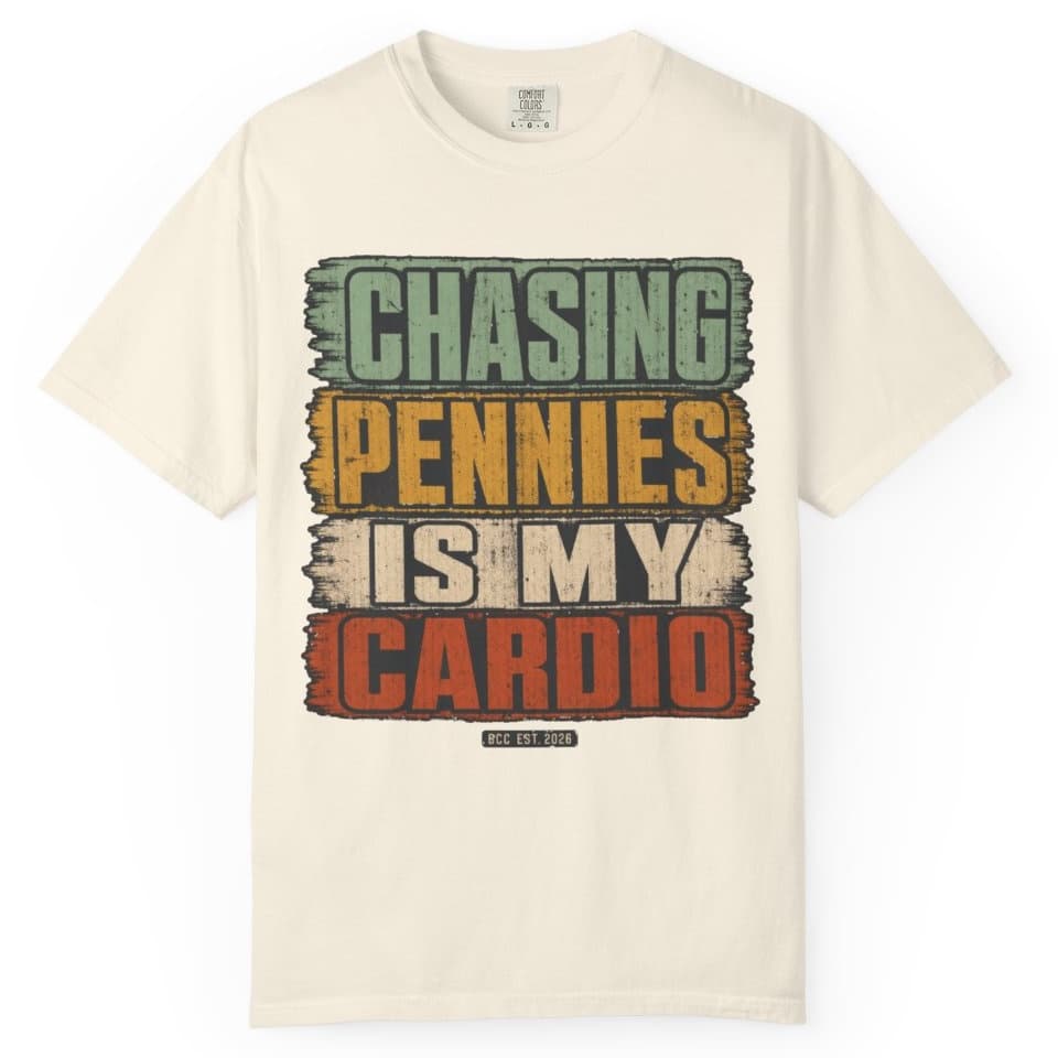 Chasing Pennies Cardio t-shirt in Espresso, photo 10