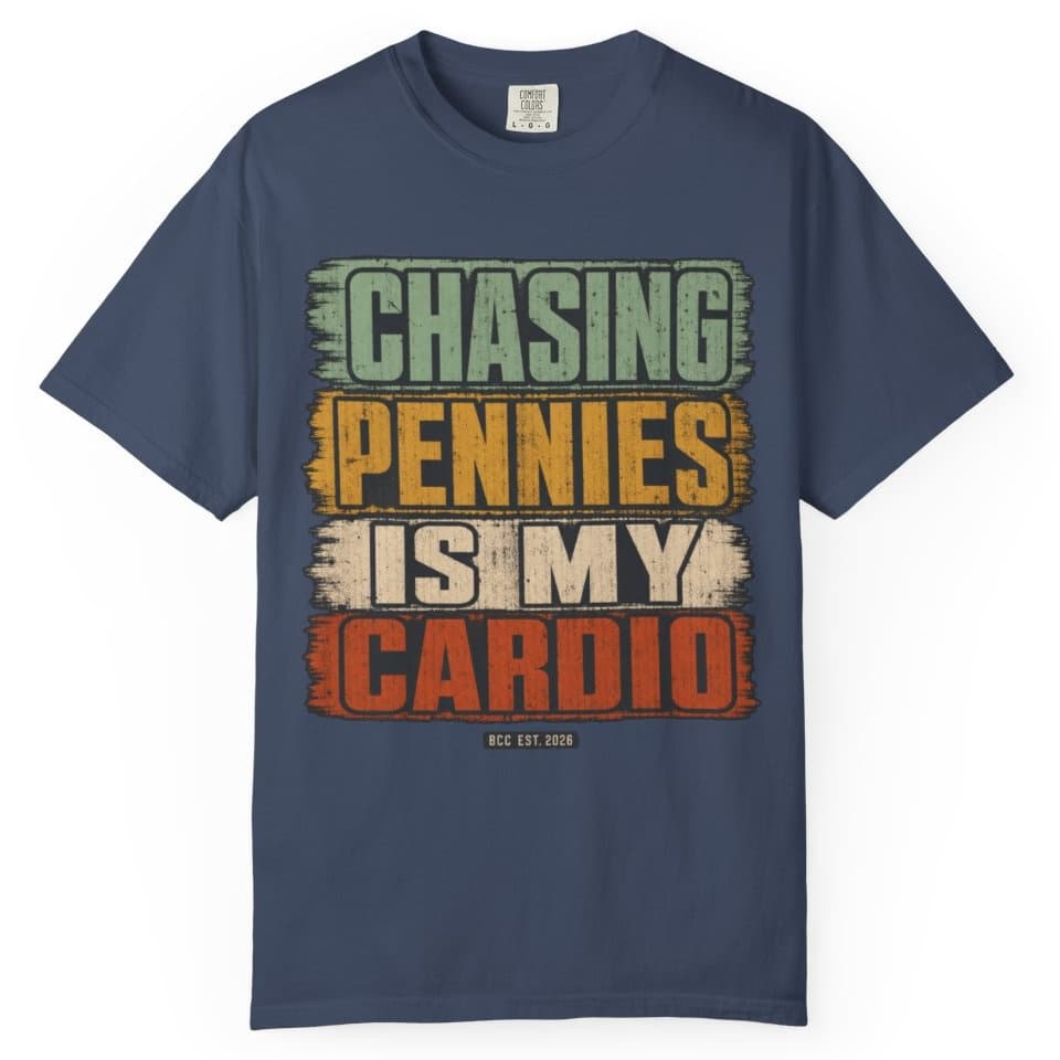 Chasing Pennies Cardio t-shirt in Espresso, photo 3