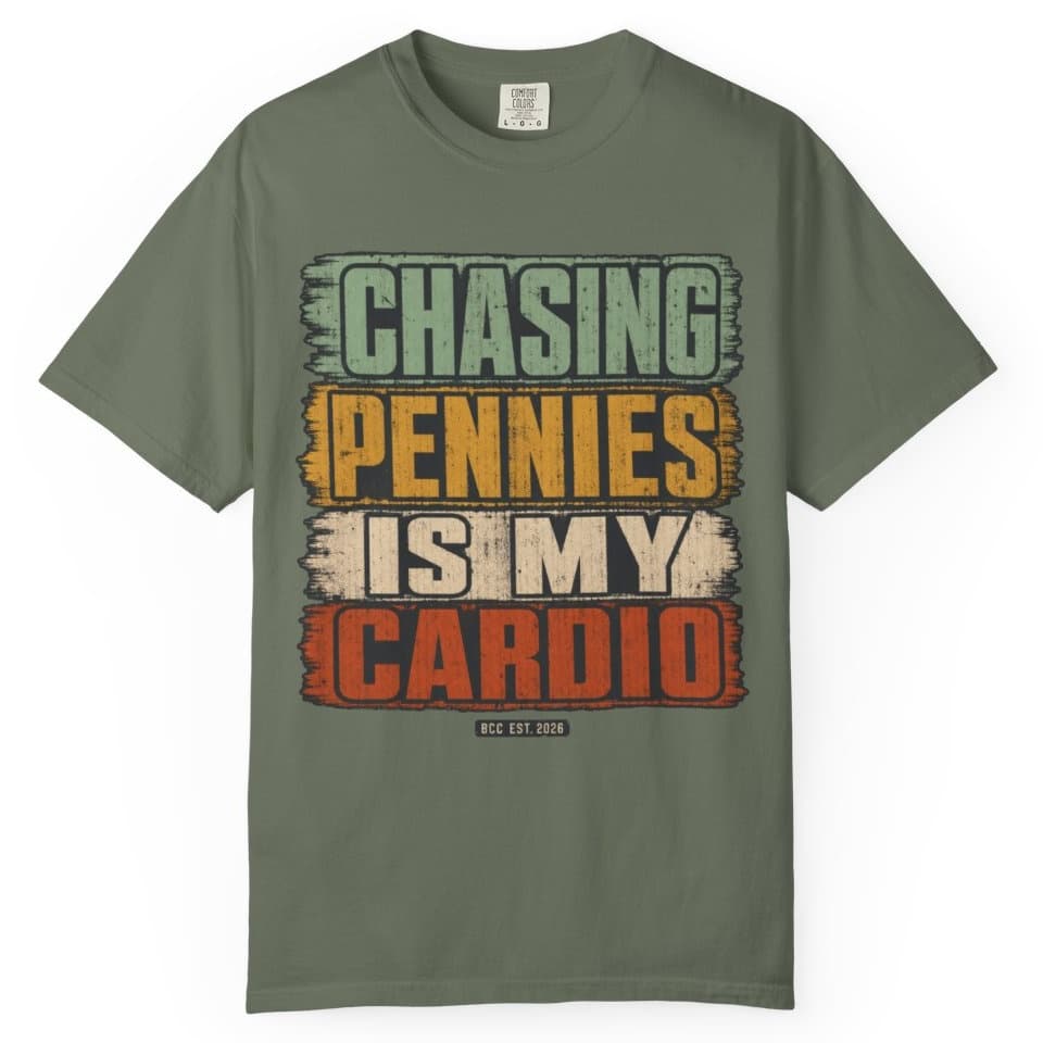 Chasing Pennies Cardio t-shirt in Espresso, photo 5