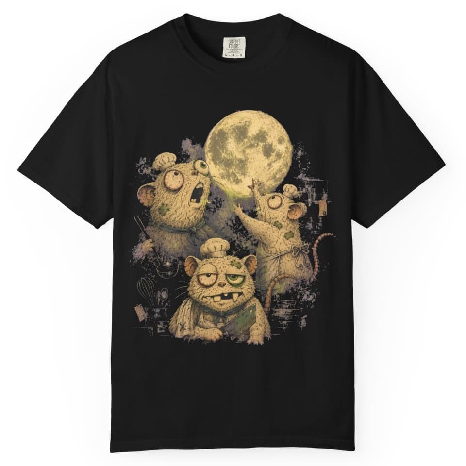 Chef Moon Circle t-shirt in Midnight, photo 2
