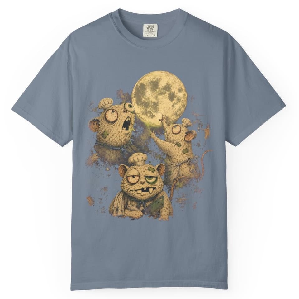 Chef Moon Circle t-shirt in Midnight, photo 7