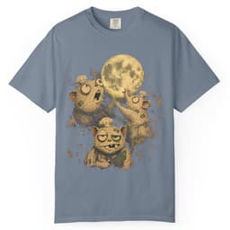 Chef Moon Circle t-shirt in Midnight, thumbnail 7