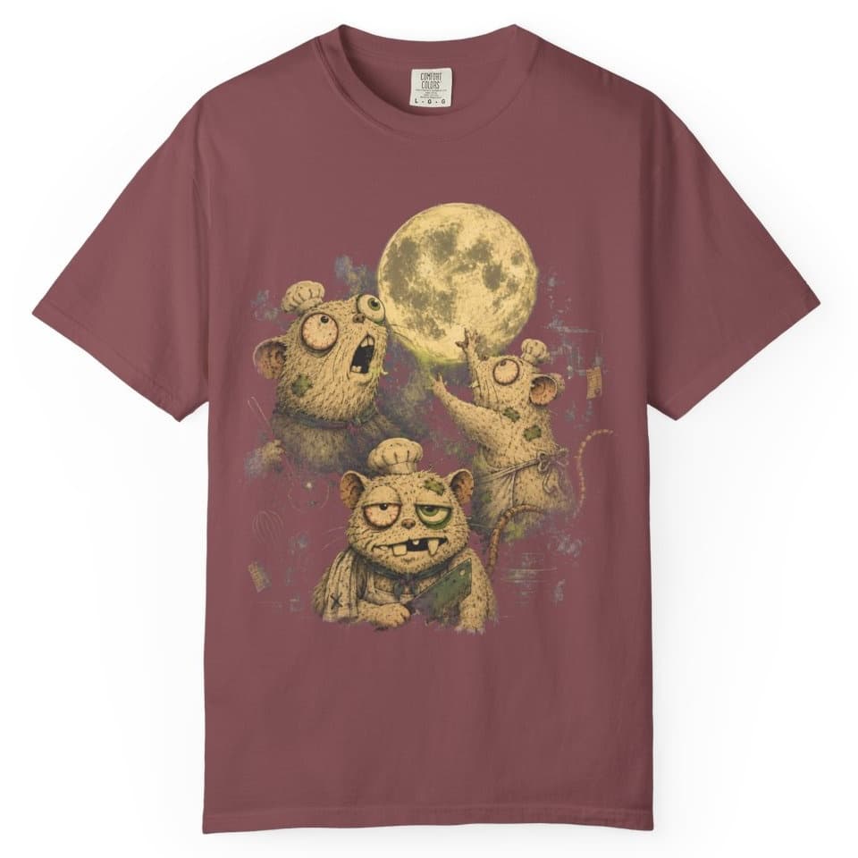 Chef Moon Circle t-shirt in Midnight, photo 8
