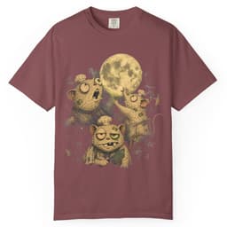 Chef Moon Circle t-shirt in Midnight, thumbnail 8