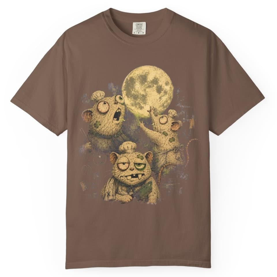 Chef Moon Circle t-shirt in Midnight, photo 3