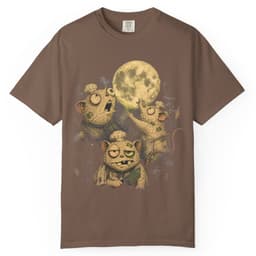 Chef Moon Circle t-shirt in Midnight, thumbnail 3