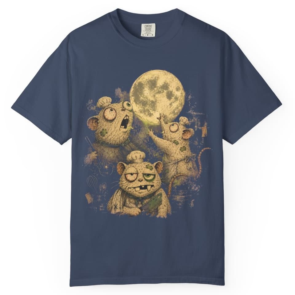 Chef Moon Circle t-shirt in Midnight, photo 1