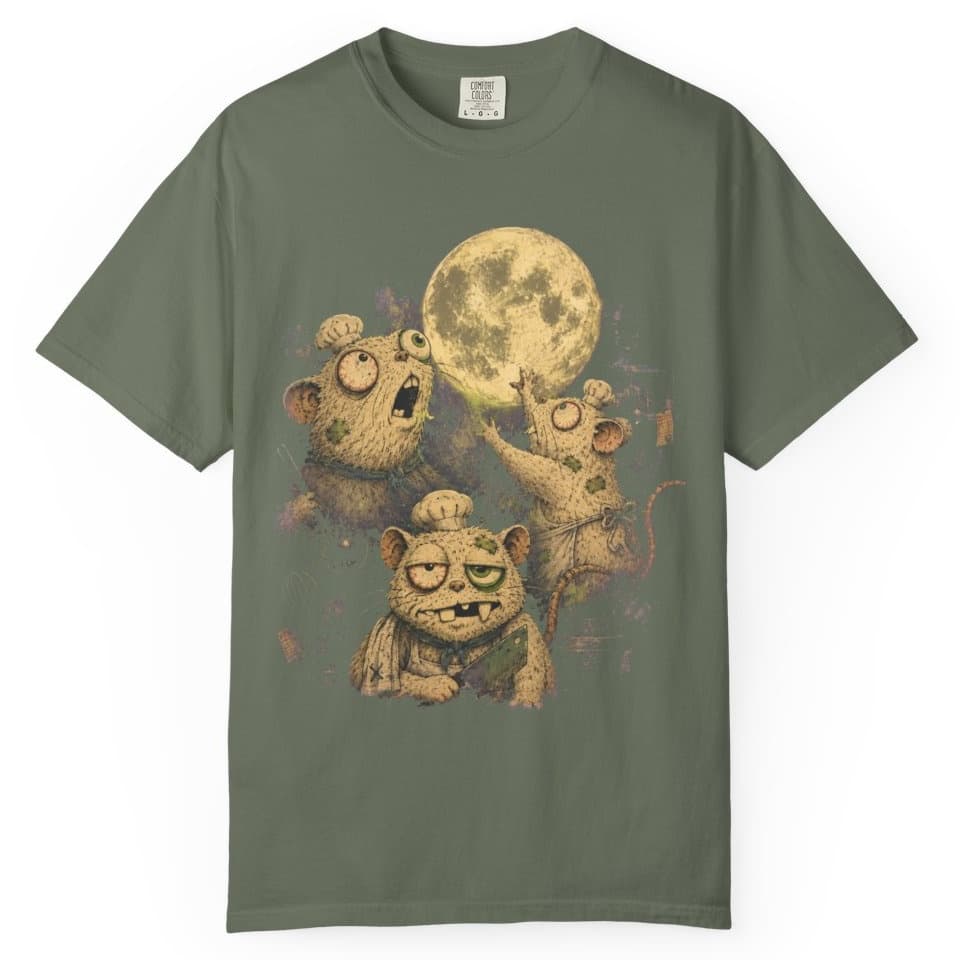 Chef Moon Circle t-shirt in Midnight, photo 5