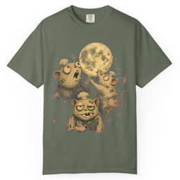 Chef Moon Circle t-shirt in Midnight, thumbnail 5