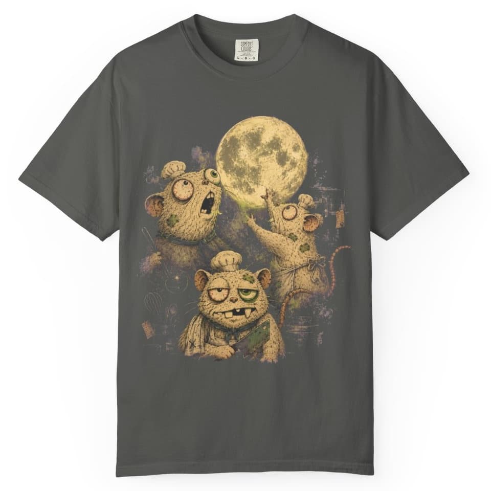 Chef Moon Circle t-shirt in Midnight, photo 4